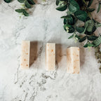 Tea Tree Mint Exfoliating Soap Bar With Peppermint Leaves Shea Butter Natural Oils Refreshing BandsCo Straps