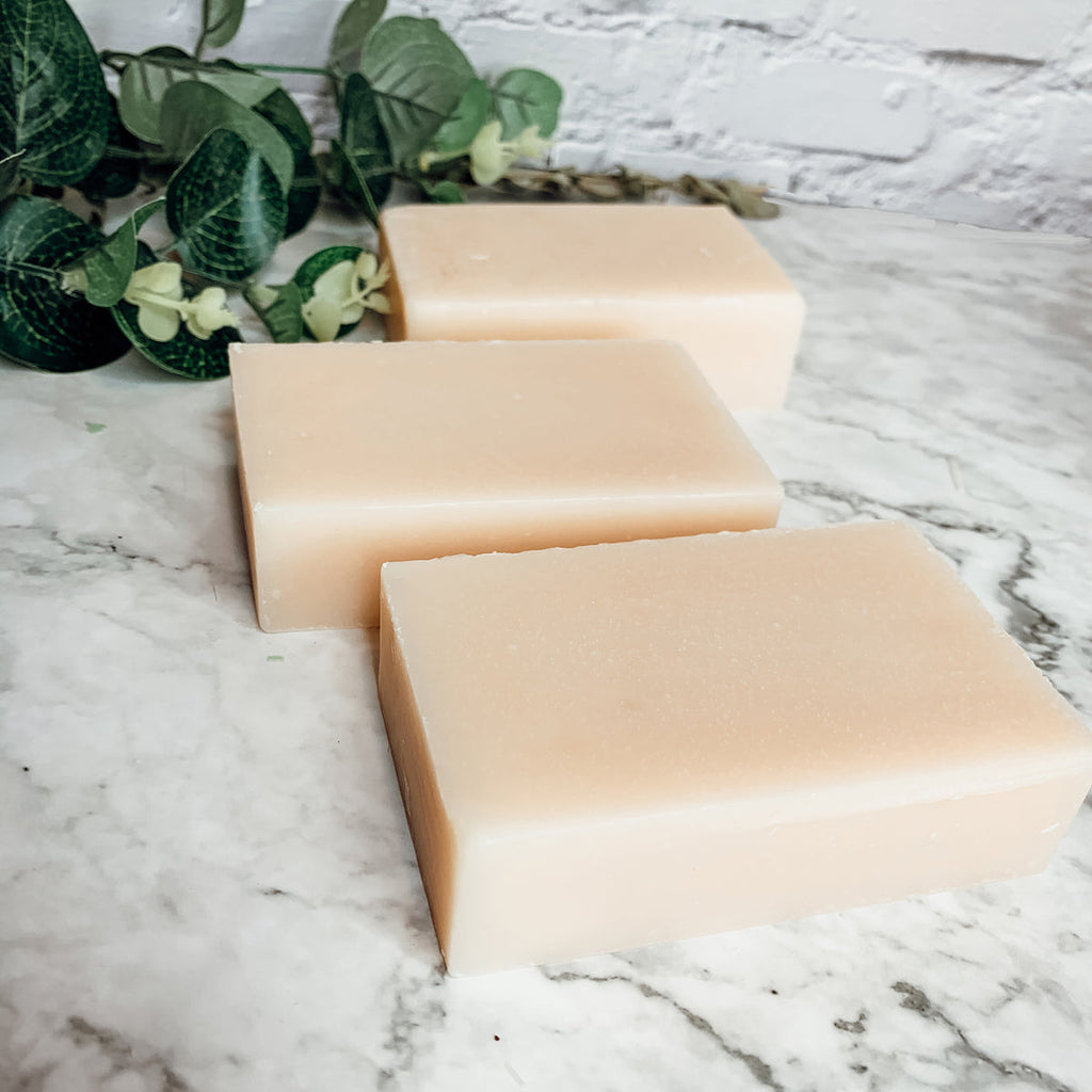 Citrus Orange Lemon Soap Bar Gender Neutral Patchouli Musk Scent BandsCo Straps