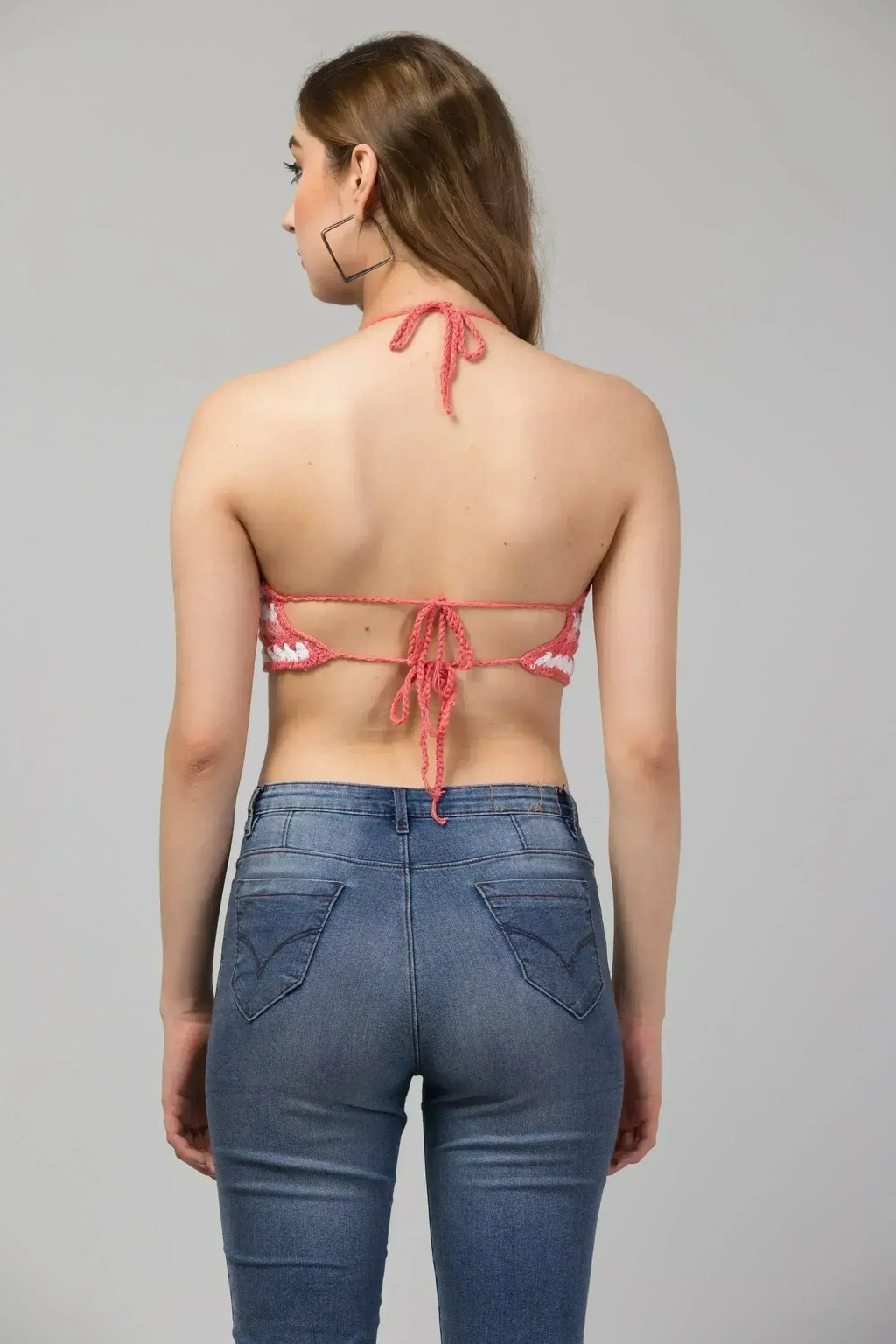 Rose Crop Top-Bralette - SJB-DIAMOND ELITES