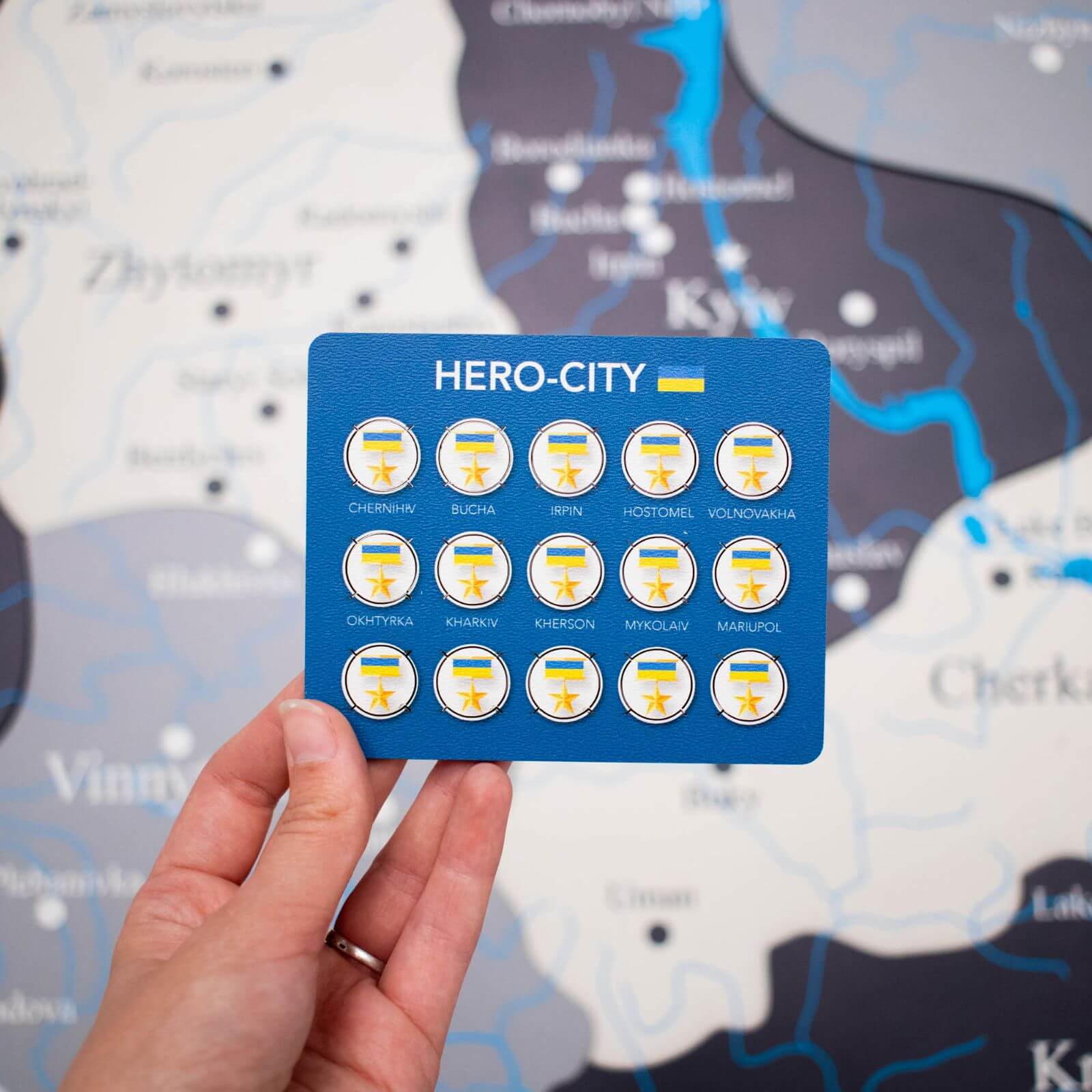 UA Hero - Cities Pins Enjoy The Wood