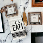 Thanksgiving Gobble Til Ya Wobble Tabletop Sign 5x5x1.5 Holiday Decor Party Cute Gift BandsCo Straps