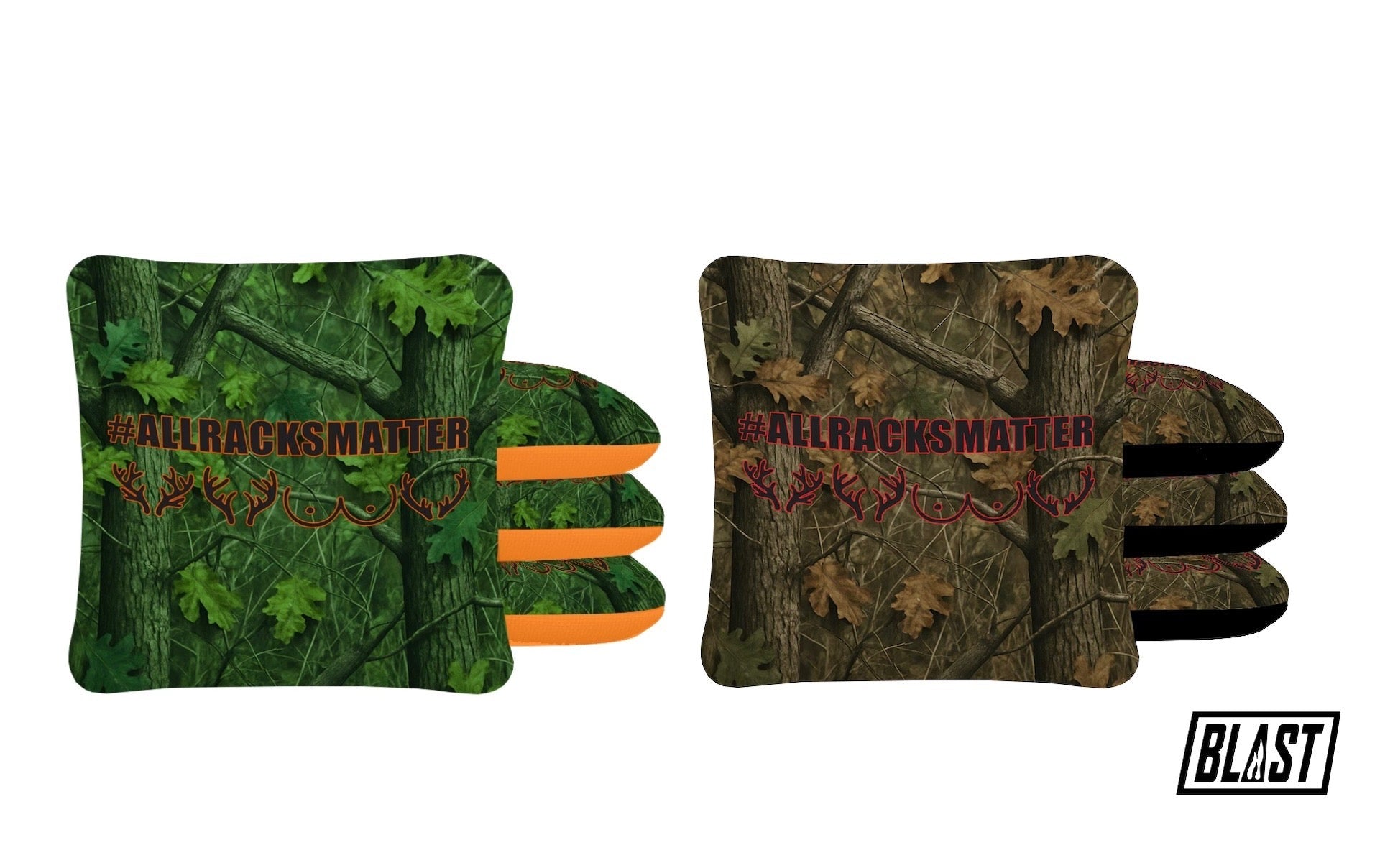 Deer Hunting "All Racks Matter" Slick and Stick Bags - SJB-DIAMOND ELITES