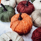 Jute Mini Pumpkins Rustic Fall Decor Set Handmade Jute Cotton Table Accents BandsCo Straps