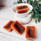 Natural XL Wax Melts - Orange Mandarin Citrus Spice Paradise Scent Floral Apple BandsCo Straps