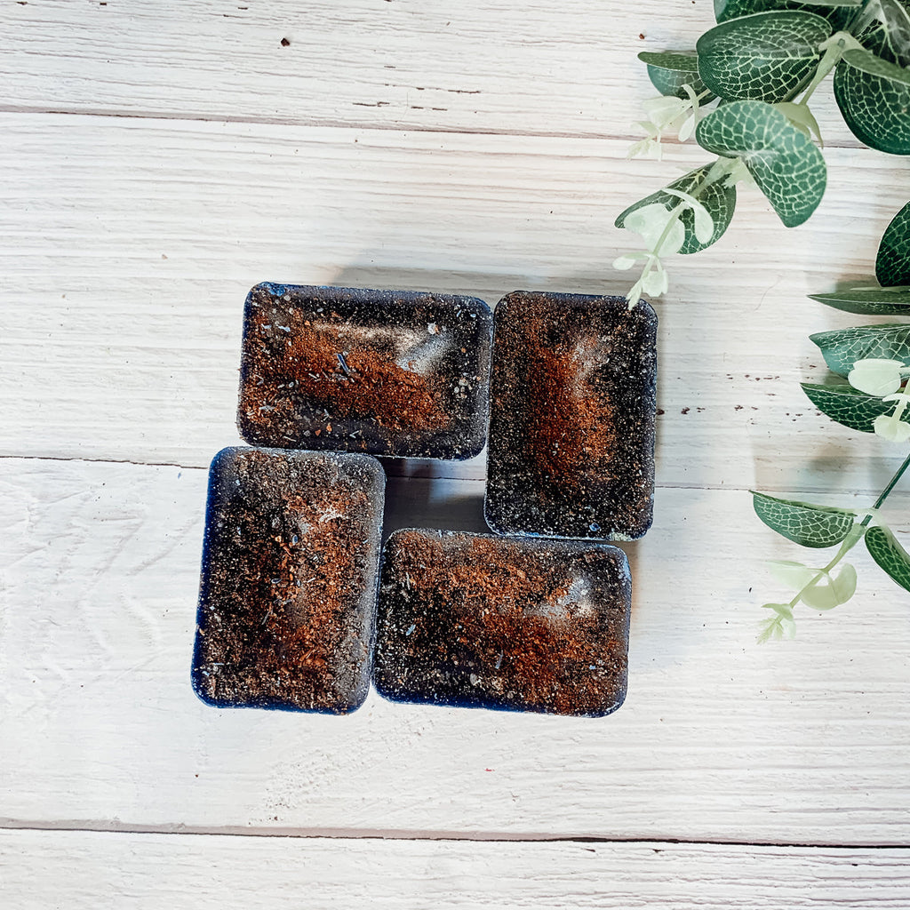 Blueberry Crumb XL Farmhouse Wax Melts Scented Wax Tart Cubes Blueberry Pie Cinnamon Crumble BandsCo Straps
