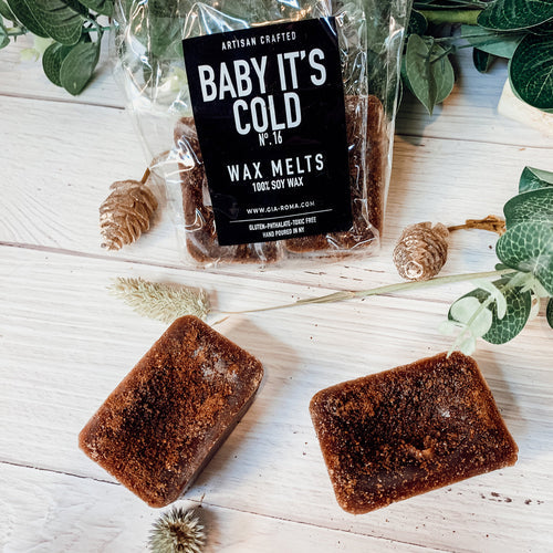 Gingerbread Spiced Latte XL Wax Melts - Warm Gingerbread Latte Scent BandsCo Straps