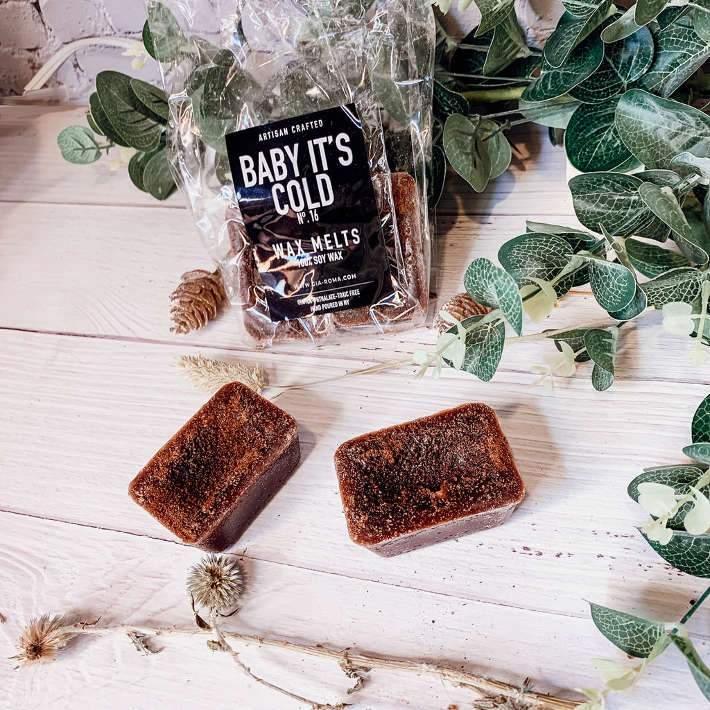 Gingerbread Spiced Latte XL Wax Melts - Warm Gingerbread Latte Scent BandsCo Straps