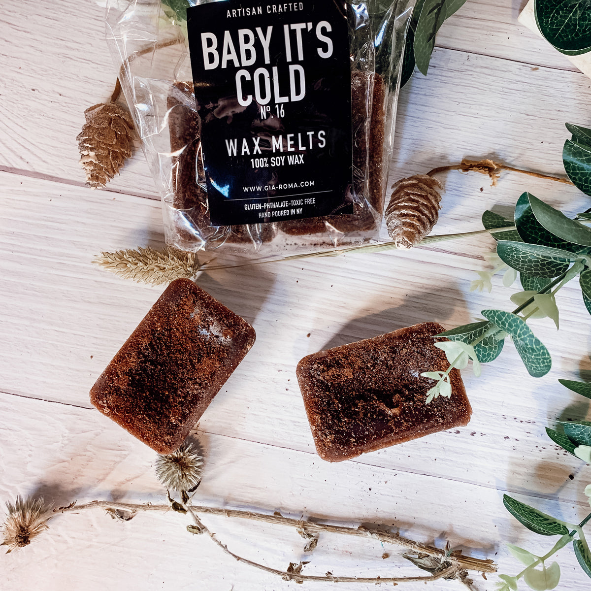 Gingerbread Spiced Latte XL Wax Melts - Warm Gingerbread Latte Scent BandsCo Straps