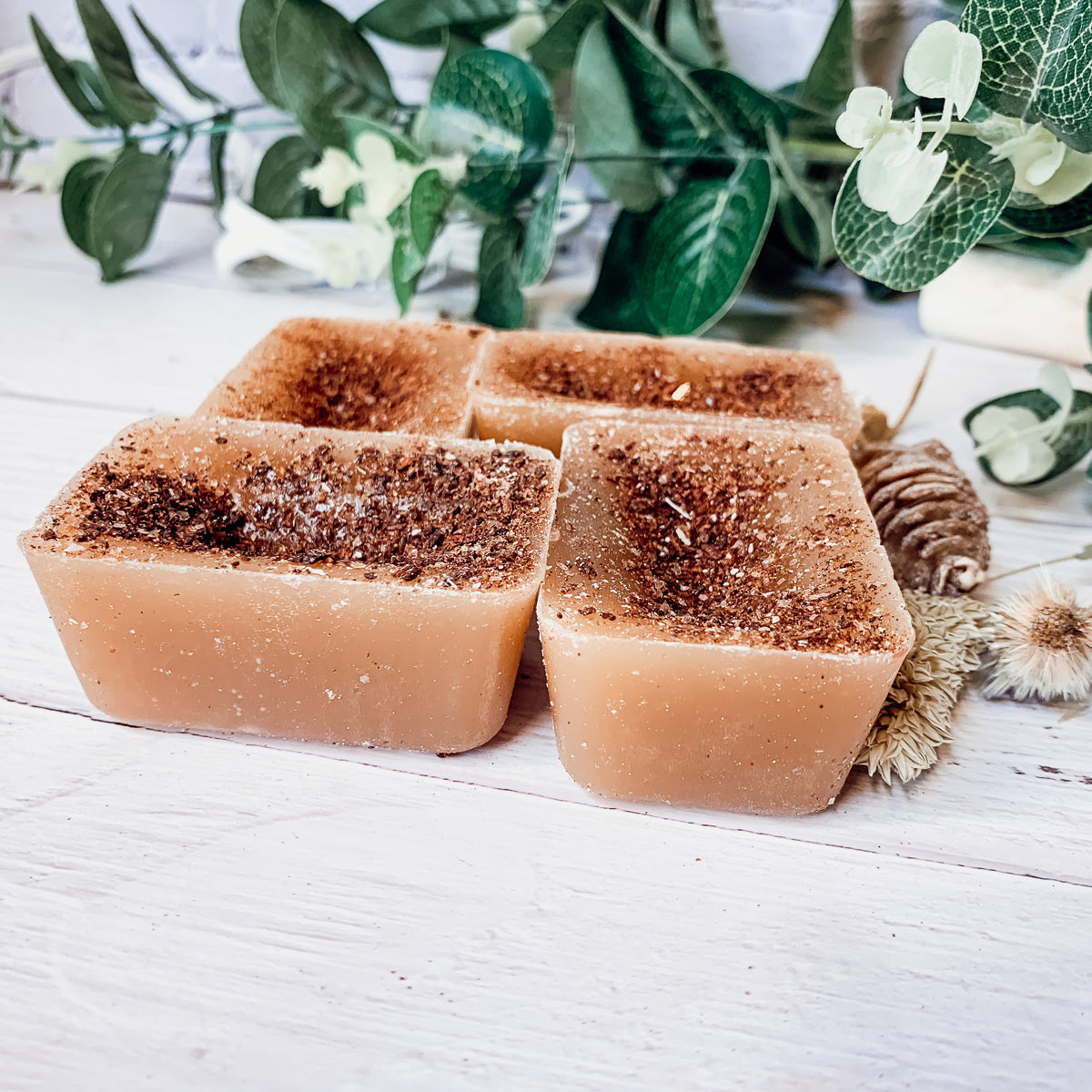 Snickerdoodle XL Wax Melts - 4 Large Cinnamon Sugar and Nutmeg Cubes BandsCo Straps
