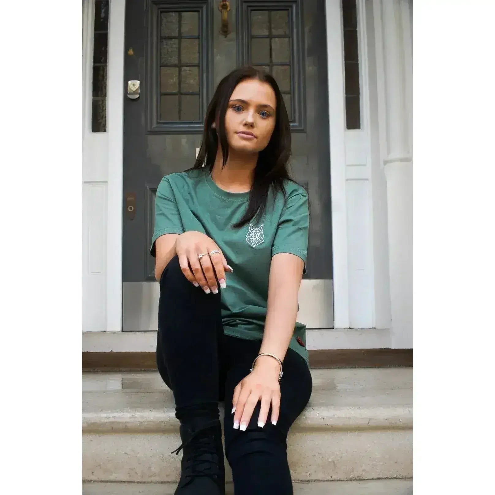 Signature Logo Green T-shirt - SJB-DIAMOND ELITES