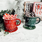 Edible Spoons 3 Flavors Peppermint Cinnamon Hot Cocoa Holiday Party Treats BandsCo Straps