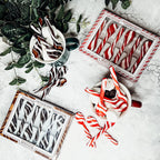 Edible Spoons 3 Flavors Peppermint Cinnamon Hot Cocoa Holiday Party Treats BandsCo Straps