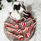 Edible Spoons 3 Flavors Peppermint Cinnamon Hot Cocoa Holiday Party Treats BandsCo Straps