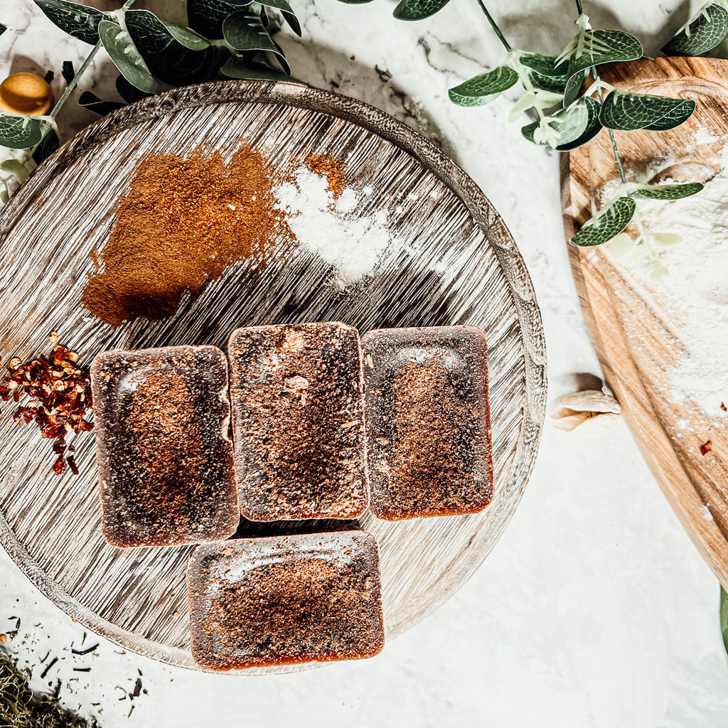 Gingerbread Spiced Latte XL Wax Melts - Warm Gingerbread Latte Scent BandsCo Straps