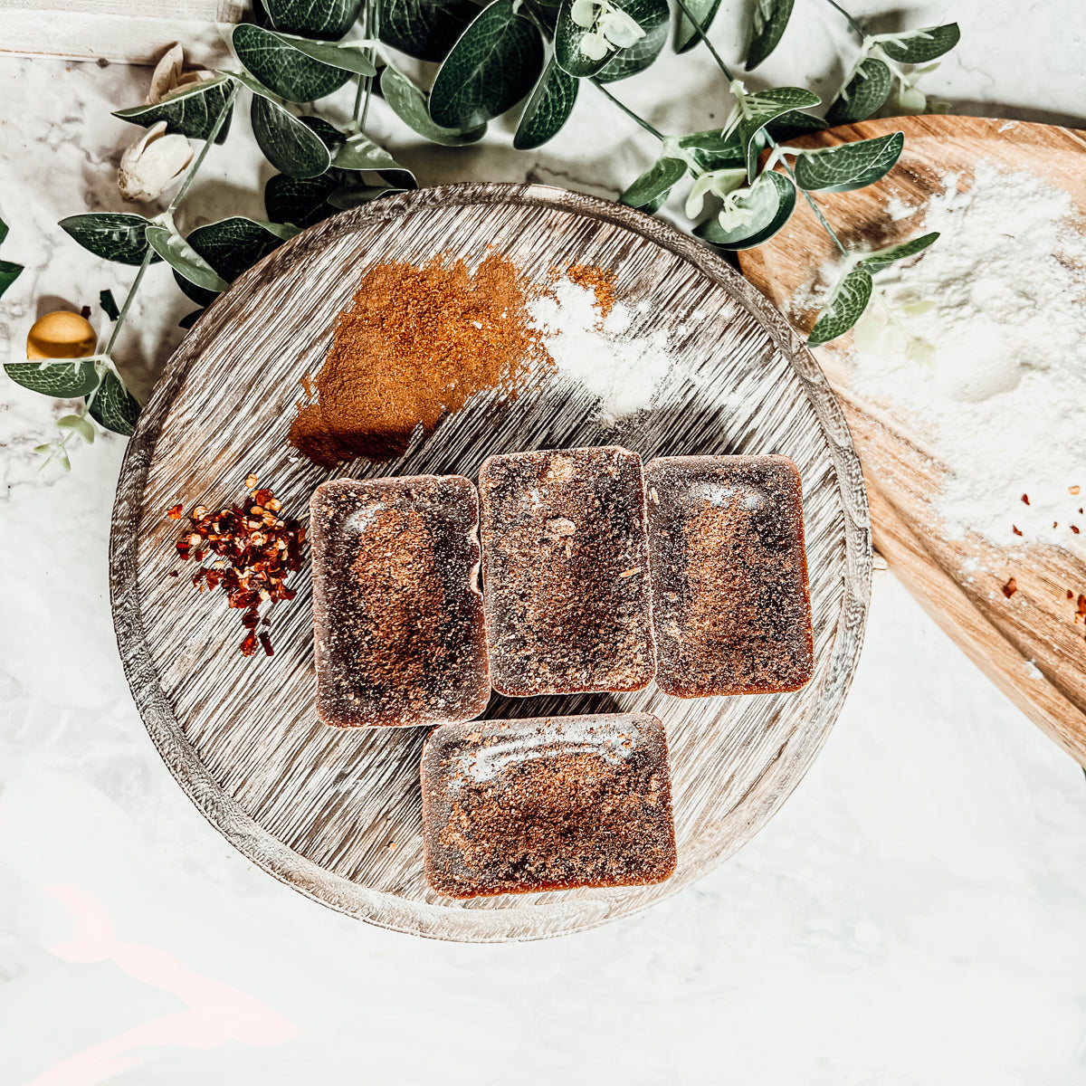 Gingerbread Spiced Latte XL Wax Melts - Warm Gingerbread Latte Scent BandsCo Straps