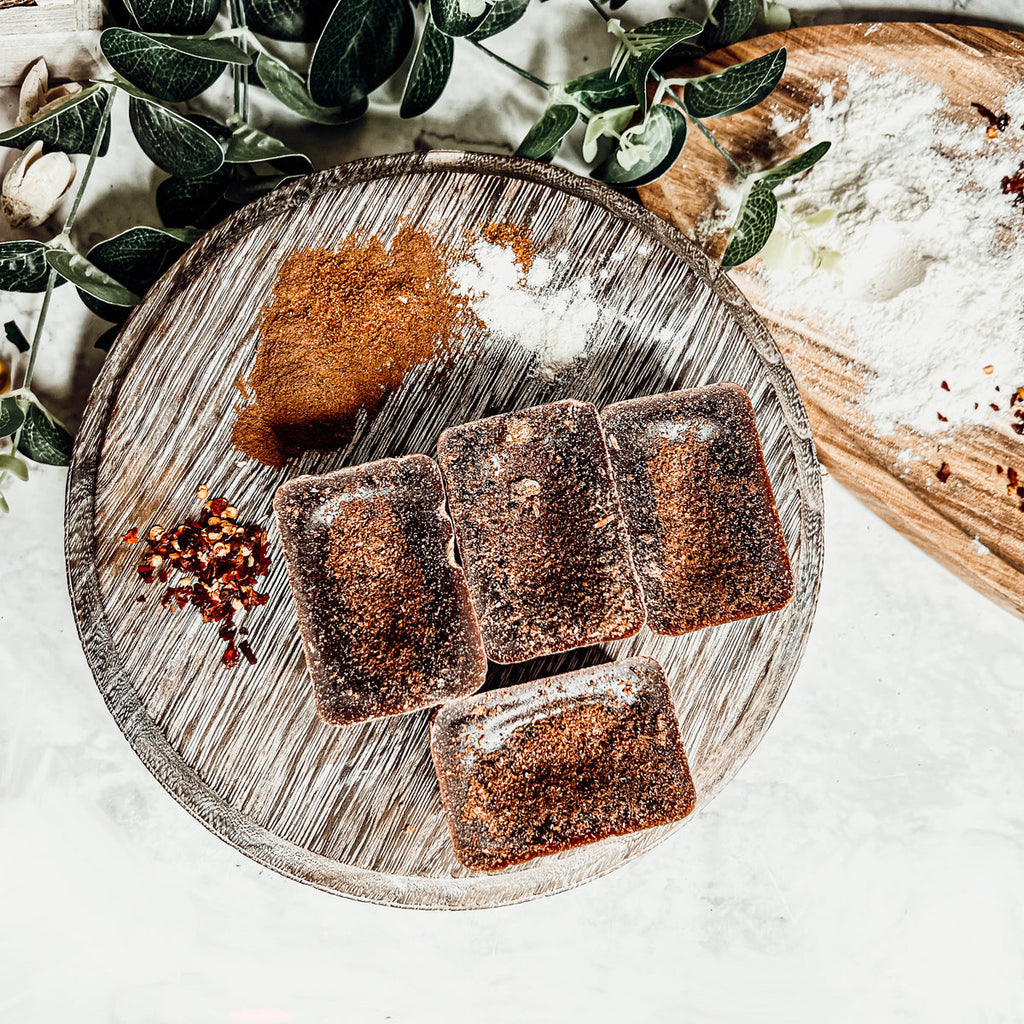 Gingerbread Spiced Latte XL Wax Melts - Warm Gingerbread Latte Scent BandsCo Straps