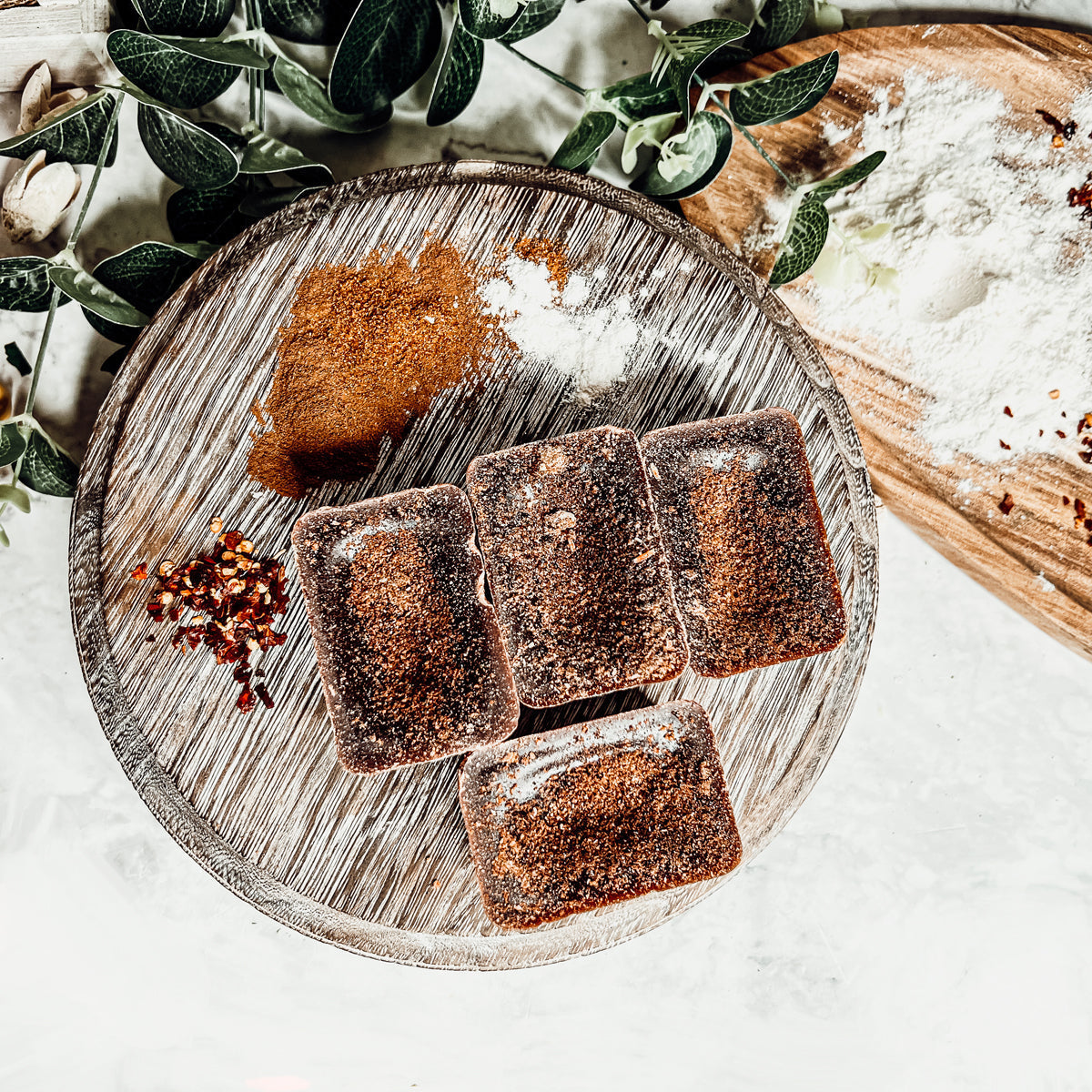 Gingerbread Spiced Latte XL Wax Melts - Warm Gingerbread Latte Scent BandsCo Straps