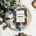 Blueberry Crumb XL Farmhouse Wax Melts Scented Wax Tart Cubes Blueberry Pie Cinnamon Crumble BandsCo Straps