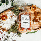 Natural XL Wax Melts - Orange Mandarin Citrus Spice Paradise Scent Floral Apple BandsCo Straps