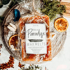 Natural XL Wax Melts - Orange Mandarin Citrus Spice Paradise Scent Floral Apple BandsCo Straps