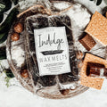 Chocolate Biscotti XL Wax Melts Natural Brownie Scent 4 Large Cubes 2.5x1 BandsCo Straps