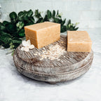 Oatmeal Spice Soap Bar - Gentle Sweet Oatmeal Scent, Mild Fall Fragrance BandsCo Straps