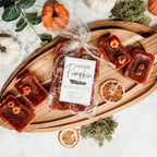 Pumpkin Buttercream XL Wax Melts Natural 4 Cubes 2oz Each Pumpkin Spice BandsCo Straps
