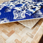 Chinoiserie Eco Kitchen Cloths - Biodegradable Cellulose Cotton, 3 Designs BandsCo Straps