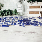 Chinoiserie Eco Kitchen Cloths - Biodegradable Cellulose Cotton, 3 Designs BandsCo Straps