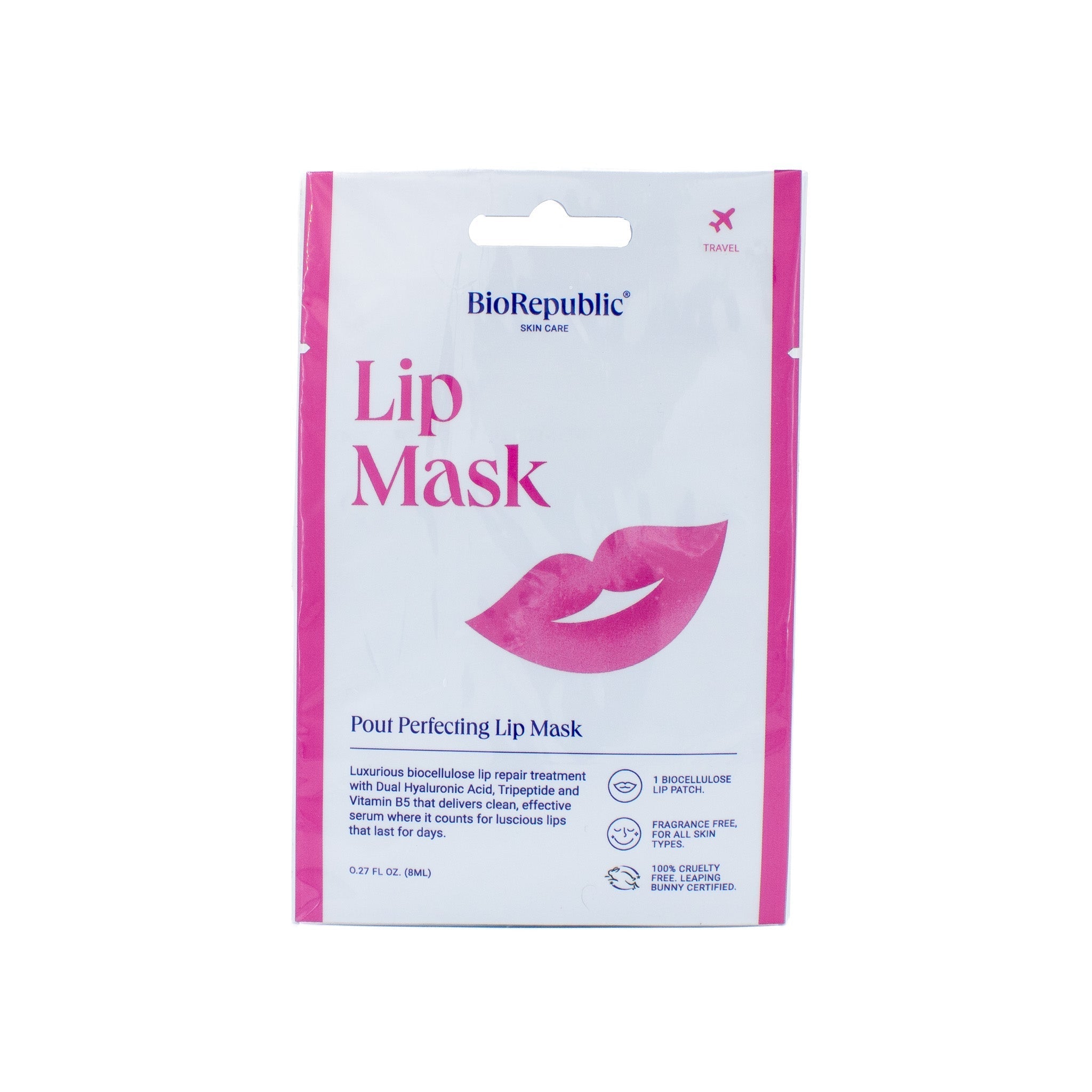 BioRepublic Pout Perfecting Lip Mask 3 pack - New This is Beauty US