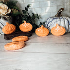 Pumpkin Spice Bath Bomb 3.5oz Fall Scented Bath Fizzy Gift For Women BandsCo Straps
