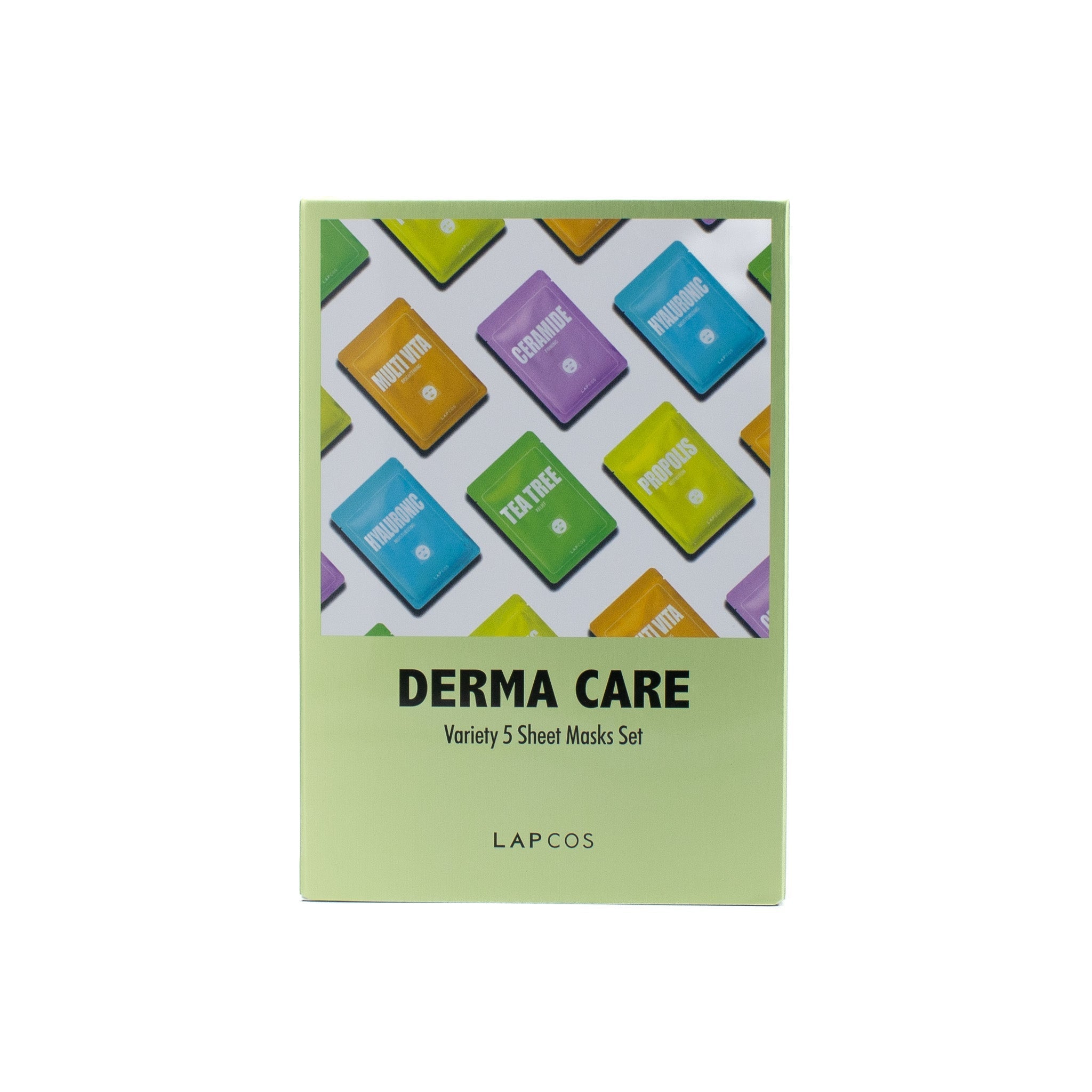 LAPCOS Derma Care 5 Sheet Masks Set - New This is Beauty US