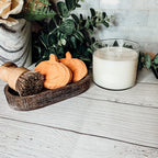 Pumpkin Spice Bath Bomb 3.5oz Fall Scented Bath Fizzy Gift For Women BandsCo Straps