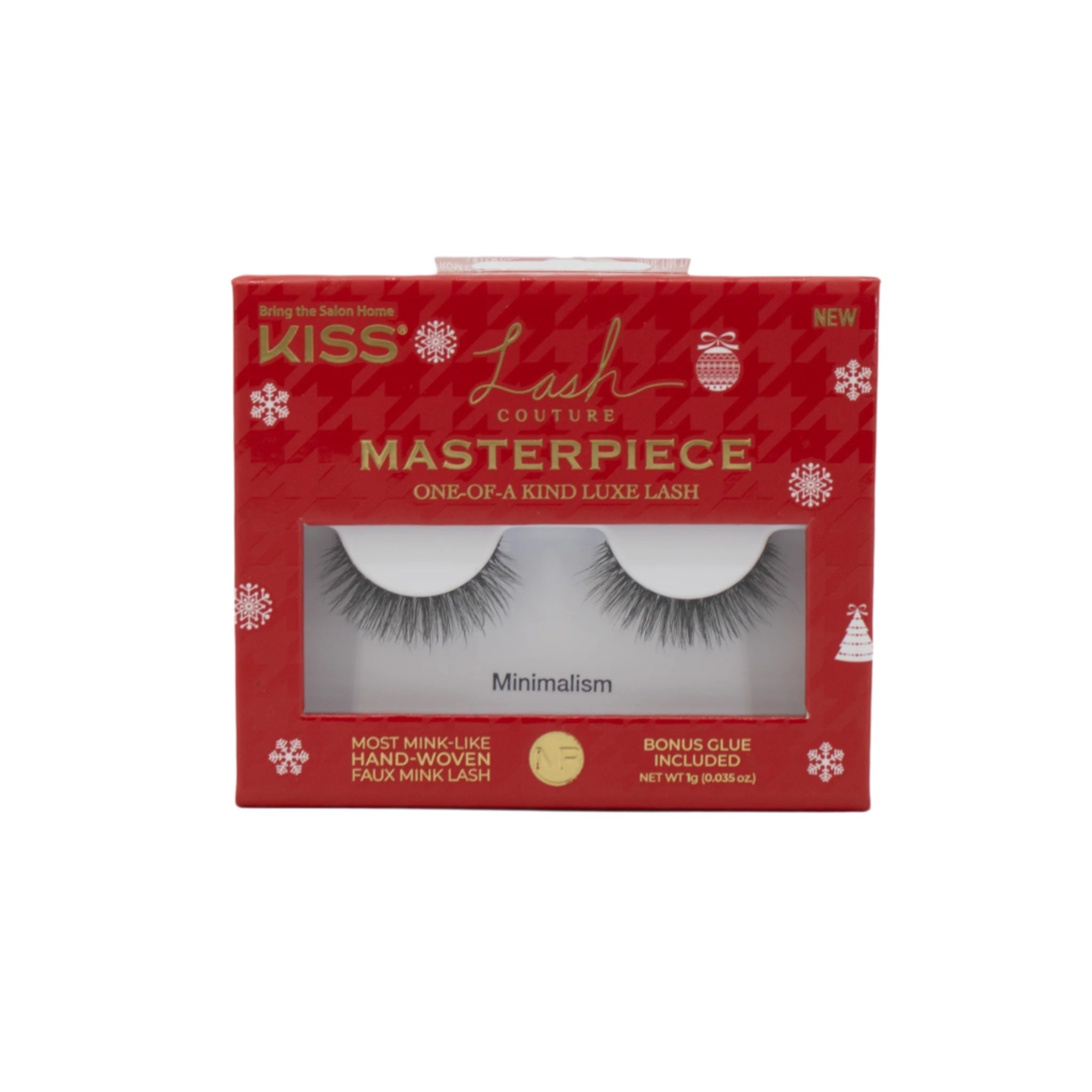 KISS Lash Couture Masterpiece MINIMALISM Faux Mink Eyelash Extensions - New This is Beauty US
