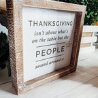 Double-Sided Halloween To Thanksgiving Reversible Porch Sign 2-in-1 Fall Decor BandsCo Straps