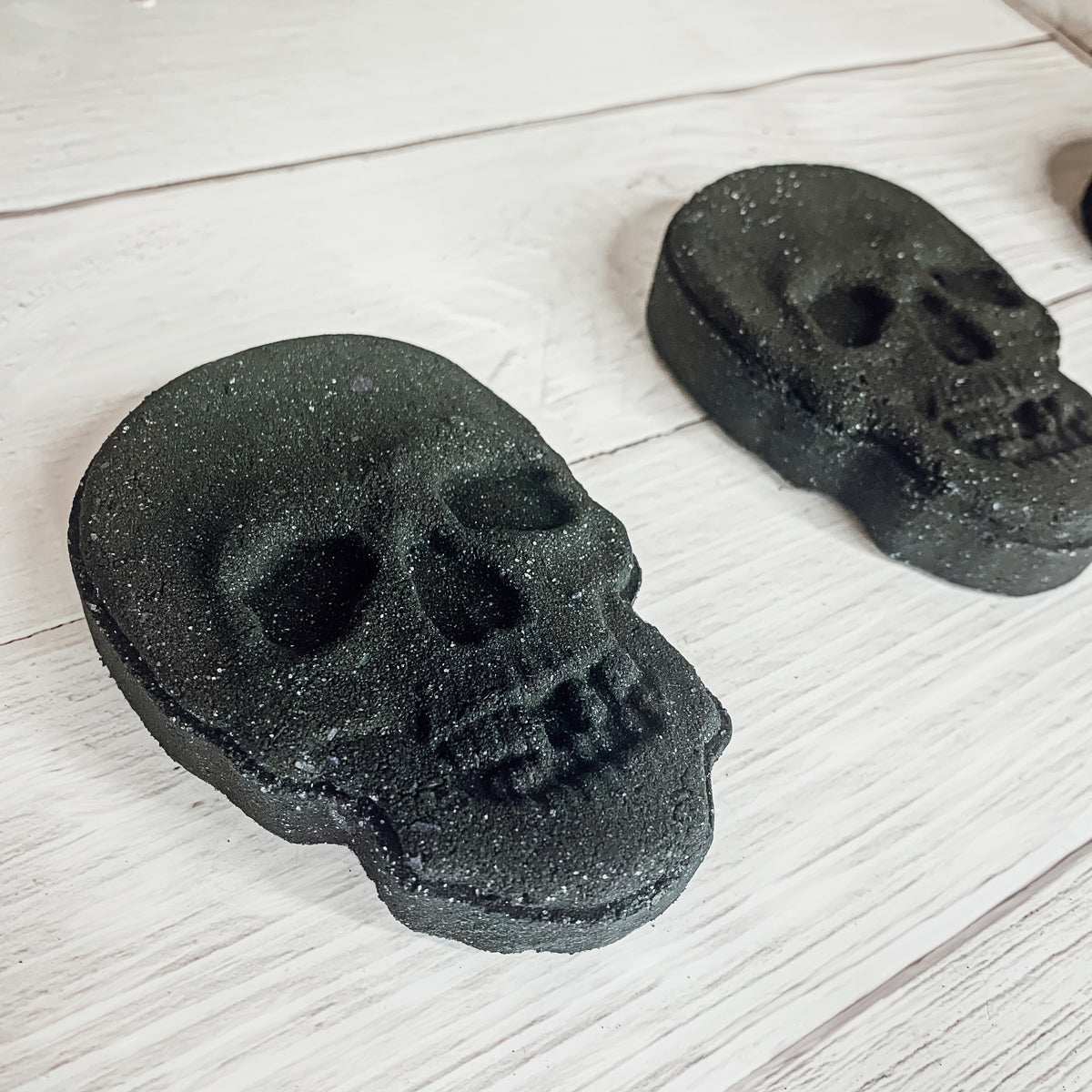 Halloween Skull Bath Bomb 5oz - Large Eucalyptus Spearmint Unisex Favor BandsCo Straps
