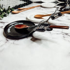 Spoon Rest And Wooden Spoon Set Custom Color Quote Choice Kitchen Gift BandsCo Straps