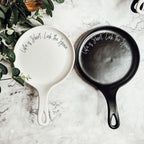 Spoon Rest And Wooden Spoon Set Custom Color Quote Choice Kitchen Gift BandsCo Straps