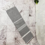 Turkish Hand Towel Oversized 100% Cotton Peshtemal Lightweight Absorbent BandsCo Straps