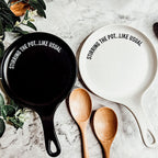 Spoon Rest And Wooden Spoon Set Custom Color Quote Choice Kitchen Gift BandsCo Straps