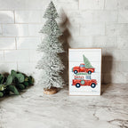 Santa Milk And Cookies Wooden Sign Christmas Eve Decor Rustic Bakery Holiday Kitchen Plaque BandsCo Straps