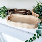 Handmade Rustic Wood Tray For Two 16oz Dispensers And Vanity Countertop Tray BandsCo Straps