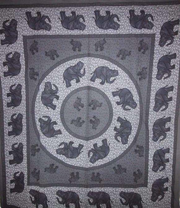 Elephant Mandala Tapestry Wall Hanging Boho Dorm Decor BandsCo Straps