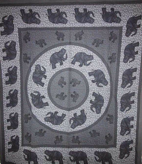 Elephant Mandala Tapestry Wall Hanging Boho Dorm Decor BandsCo Straps