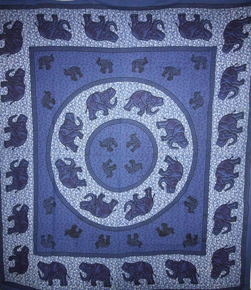 Elephant Mandala Tapestry Wall Hanging Boho Dorm Decor BandsCo Straps