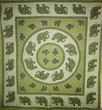 Elephant Mandala Tapestry Wall Hanging Boho Dorm Decor BandsCo Straps