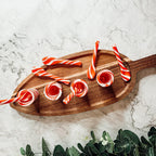 Edible Spoons 3 Flavors Peppermint Cinnamon Hot Cocoa Holiday Party Treats BandsCo Straps