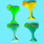 Margarita Car Air Freshener Scented Lime Cocktail Design Summer Car Freshie For Auto BandsCo Straps