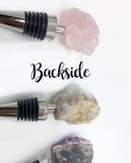 Natural Stone Wine Bottle Stoppers Set Decorative Bougie Bottle Stopper Gifts For Wine Lovers BandsCo Straps