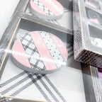 Easter Spring Tic Tac Toe Wooden Game Decor Set Tulip & Egg Pieces - 2 Sizes BandsCo Straps